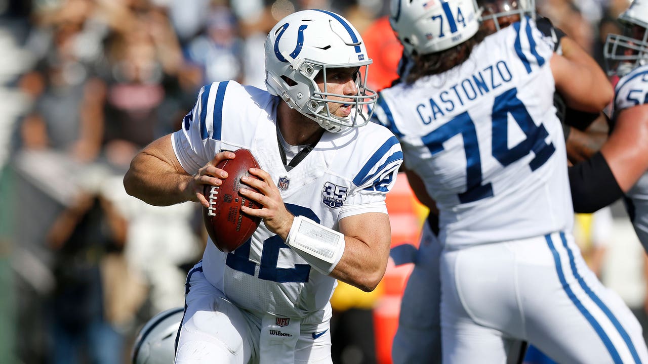 Colts head into bye week with a head of steam -- and with Luck looking strong